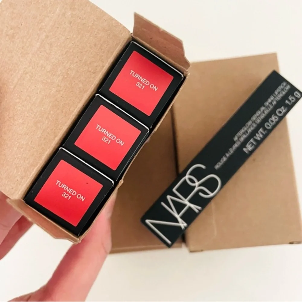 25 NARS Afterglow Sensual Shine‎ lipstick Turned On